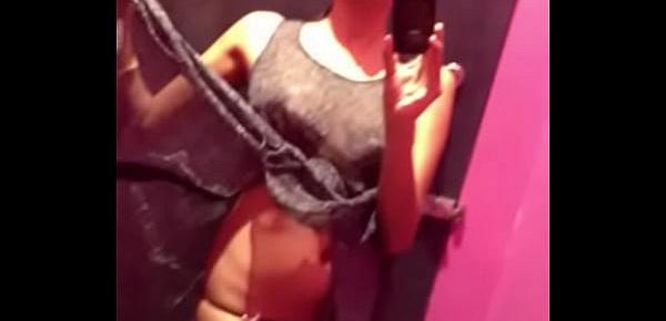 Desi in changing room